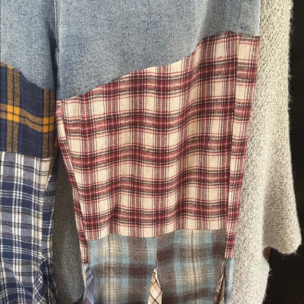 Patchwork Blue Jeans - Picture 6 of 16